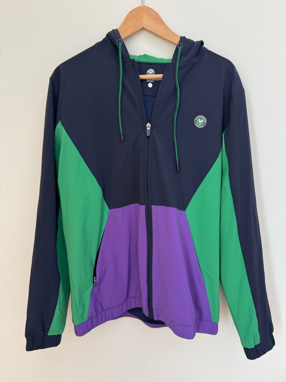 Wimbledon Championships Official Zip Jacket Tennis M RARE